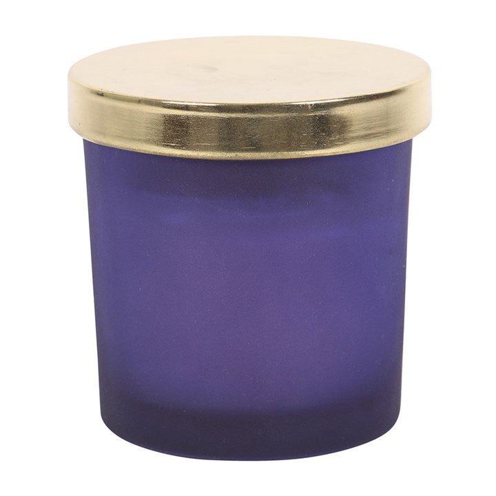 Third Eye Chakra Lavender Crystal Chip Candle - Scents & Gifts UK