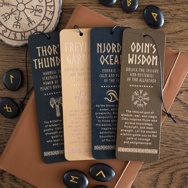 Thor's Thunder Wooden Bookmark - Scents & Gifts UK