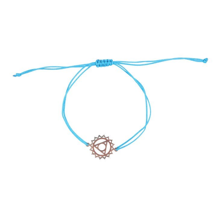 Throat Chakra Charm Bracelet - Scents & Gifts UK