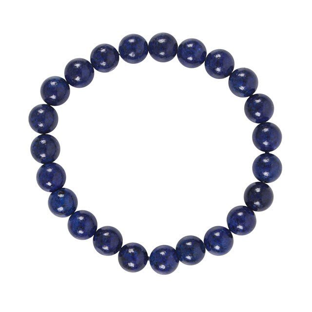 Throat Chakra Lapis Lazuli Gemstone Bracelet - Scents & Gifts UK