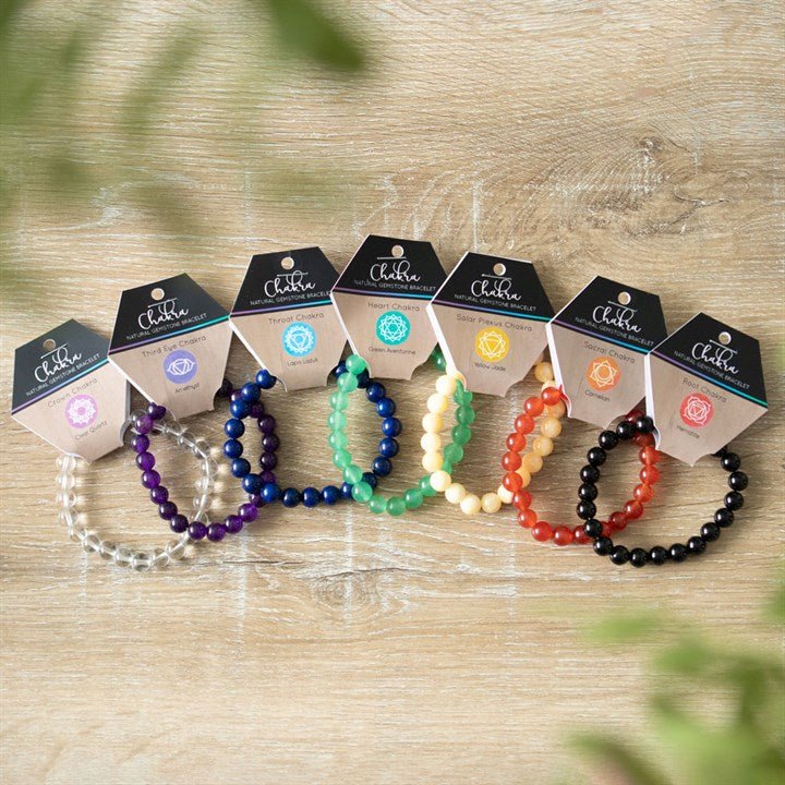 Throat Chakra Lapis Lazuli Gemstone Bracelet - Scents & Gifts UK