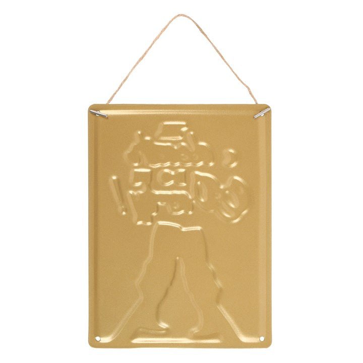Til Death Do Us Party Champagne Hanging Metal Sign - Scents & Gifts UK