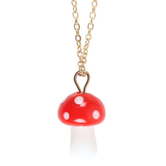 Toadstool Charm Necklace - Scents & Gifts UK