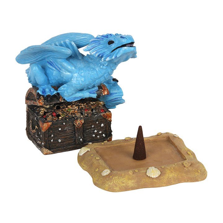 Treasures of the Deep Dragon Cone Burner By Anne Stokes - Scents & Gifts UK