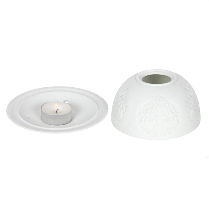 Tree of Life Dome Tealight Holder - Scents & Gifts UK