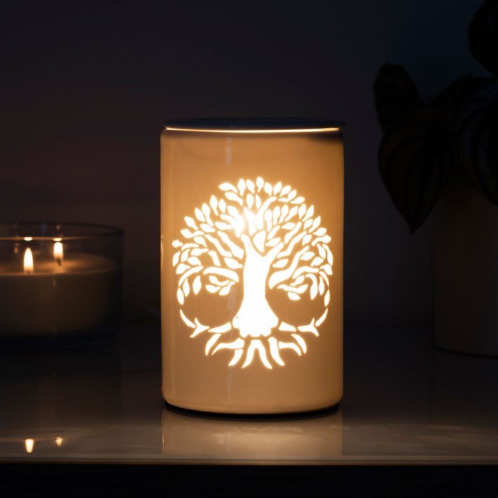 Tree of Life Electric Oil Burner - Scents & Gifts UK