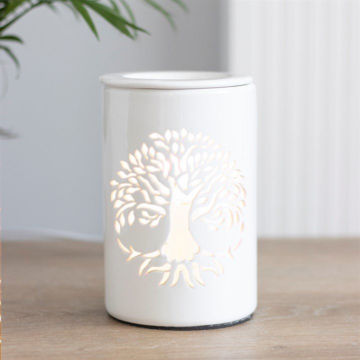 Tree of Life Electric Oil Burner - Scents & Gifts UK