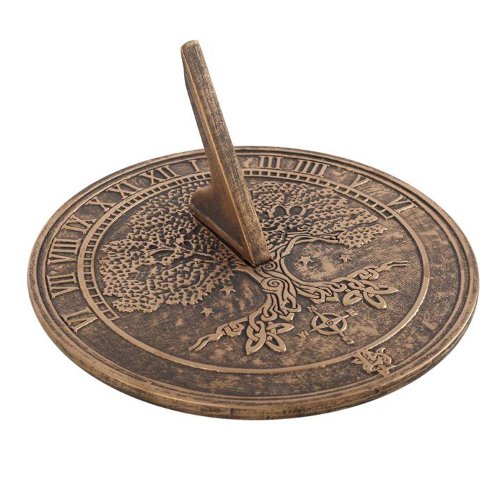 Tree Of Life Terracotta Sundial by Lisa Parker - Scents & Gifts UK