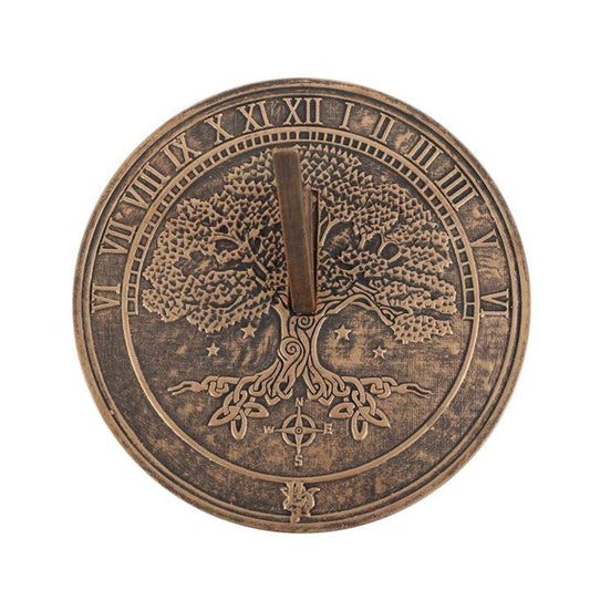 Tree Of Life Terracotta Sundial by Lisa Parker - Scents & Gifts UK