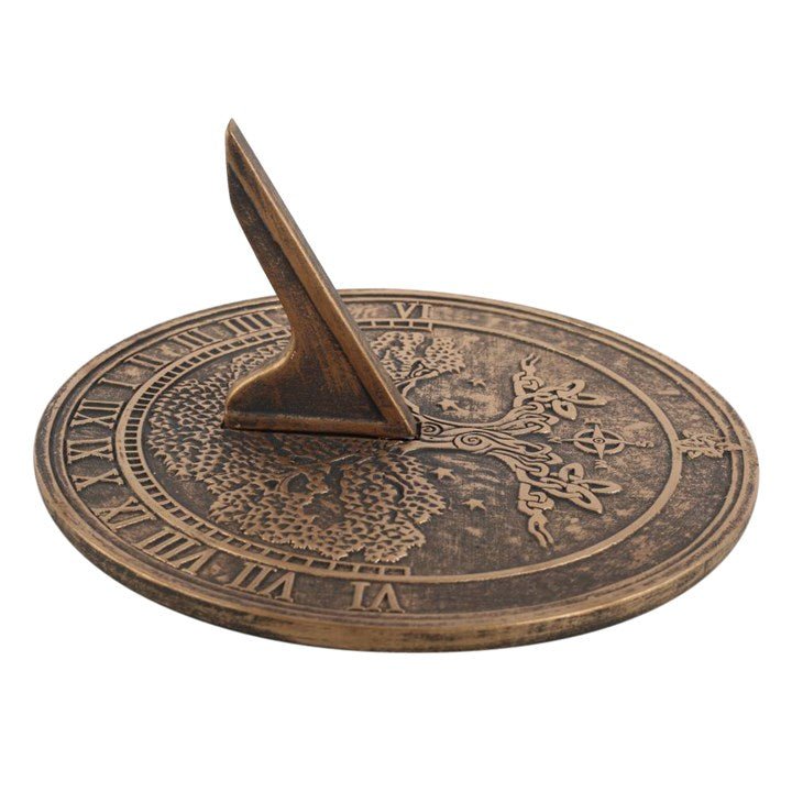 Tree Of Life Terracotta Sundial by Lisa Parker - Scents & Gifts UK