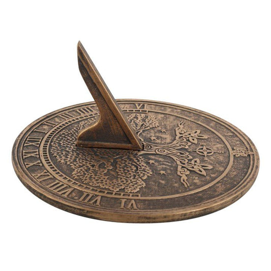 Tree Of Life Terracotta Sundial by Lisa Parker - Scents & Gifts UK
