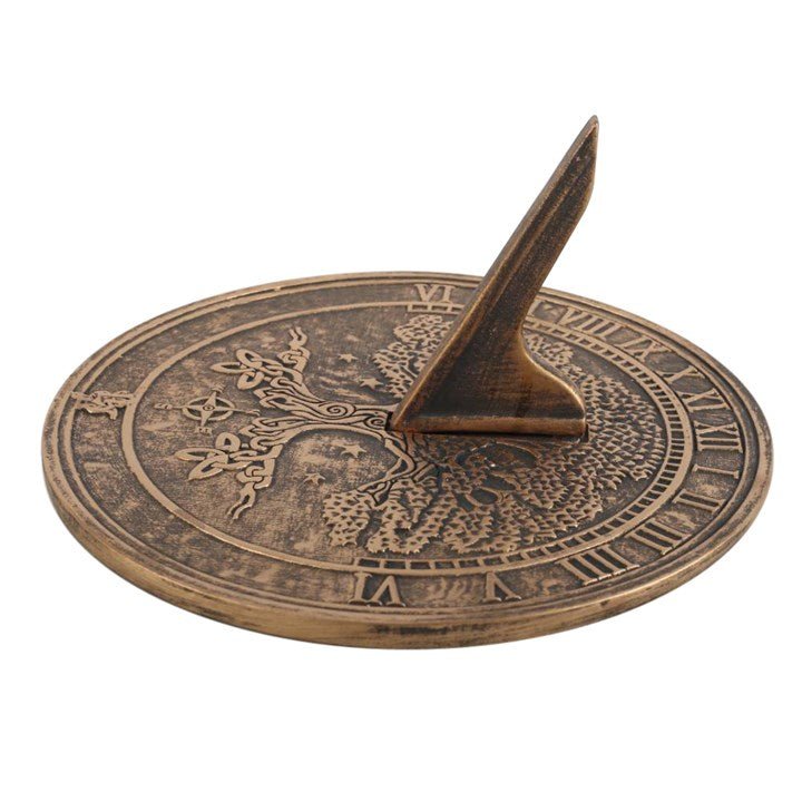 Tree Of Life Terracotta Sundial by Lisa Parker - Scents & Gifts UK