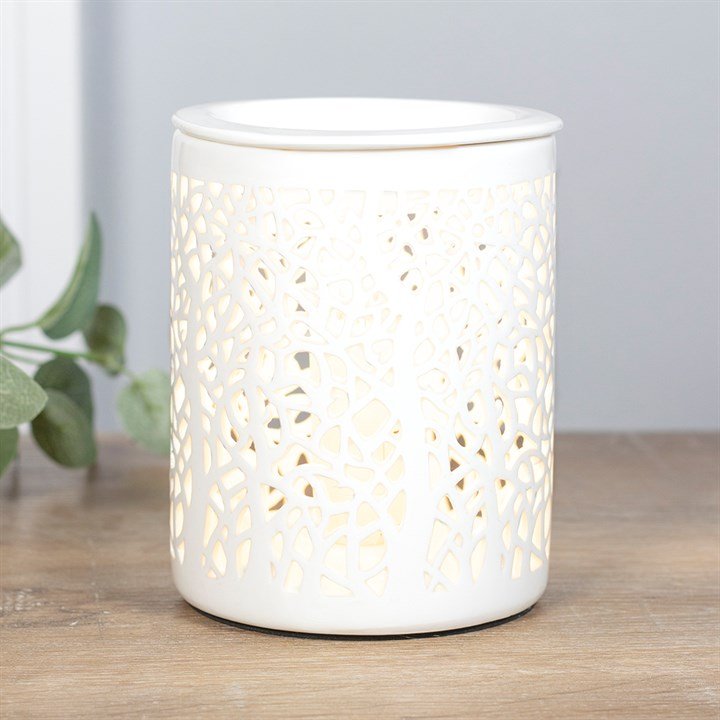 Tree Silhouette Electric Oil Burner - Scents & Gifts UK