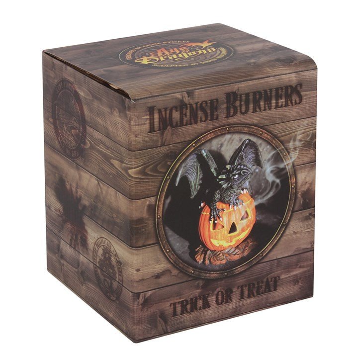 Trick or Treat Dragon Cone Burner By Anne Stokes - Scents & Gifts UK