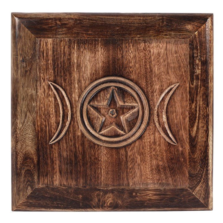 Triple Moon Altar Table - Scents & Gifts UK