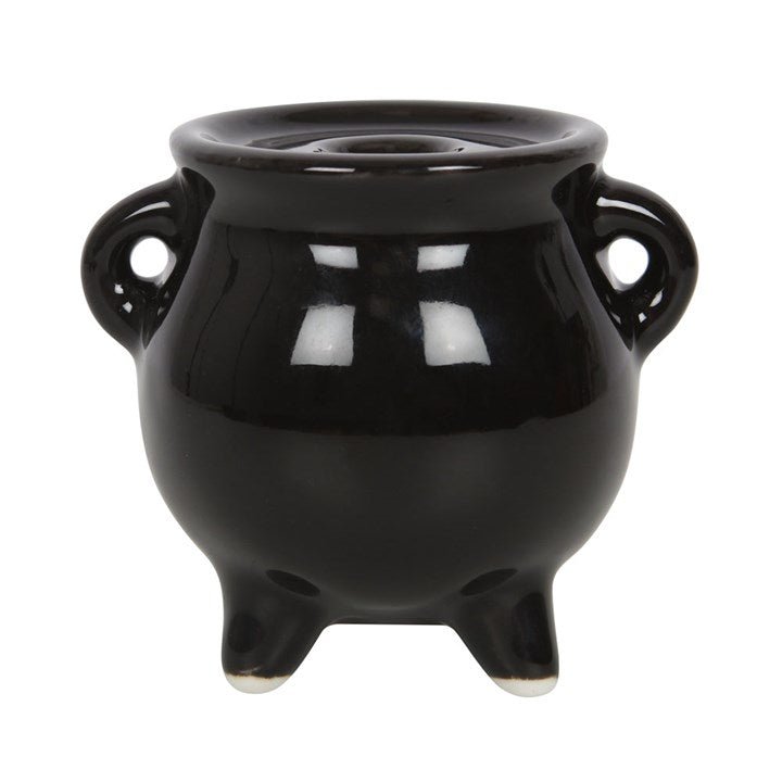 Triple Moon Cauldron Ceramic Incense Holder - Scents & Gifts UK