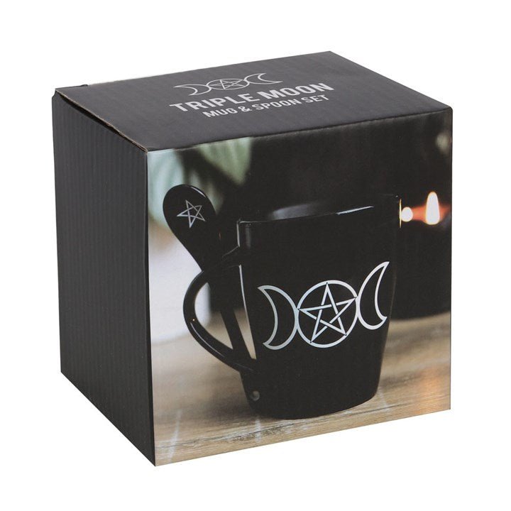 Triple Moon Mug and Spoon Set - Scents & Gifts UK