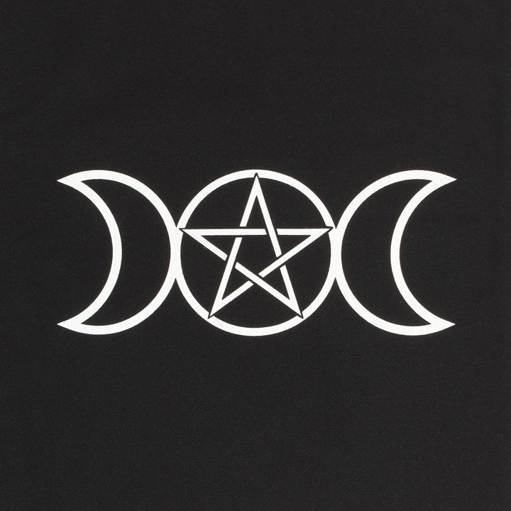 Triple Moon Polycotton Tote Bag - Scents & Gifts UK