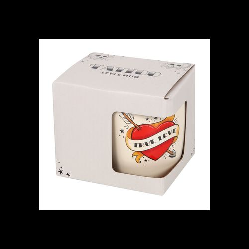 True Love Tattoo Heart Mug - Scents & Gifts UK