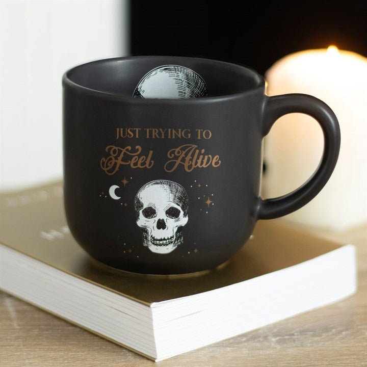 Trying To Feel Alive Mug - Scents & Gifts UK
