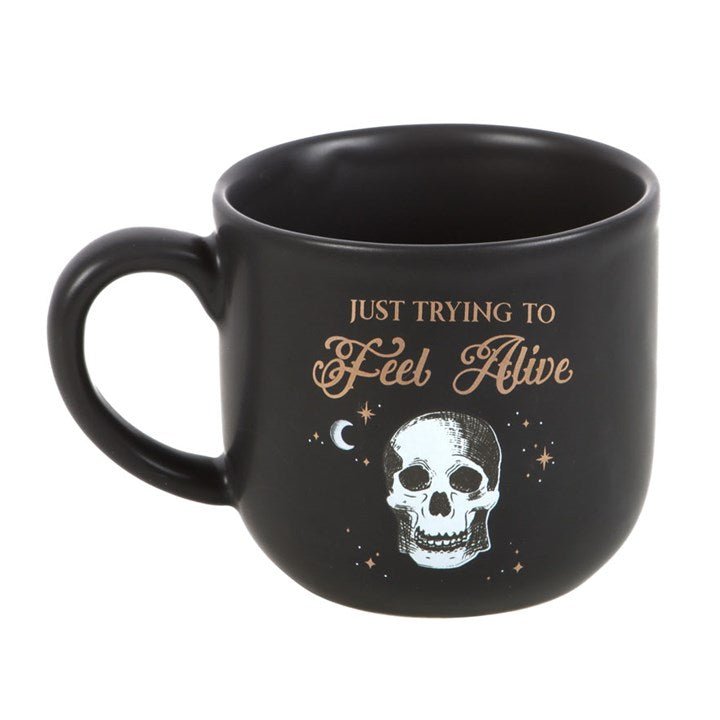 Trying To Feel Alive Mug - Scents & Gifts UK