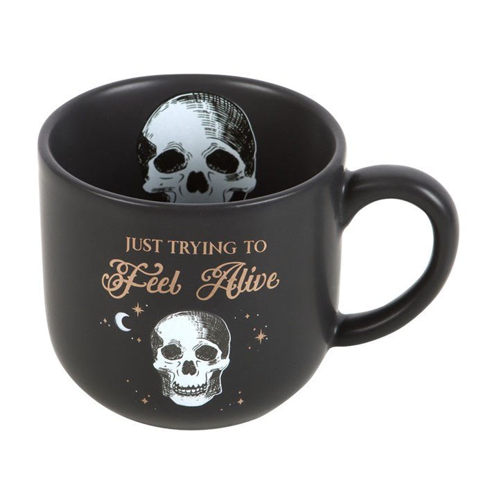 Trying To Feel Alive Mug - Scents & Gifts UK