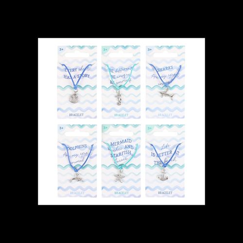 Set of 36 Nautical Bracelets on Display