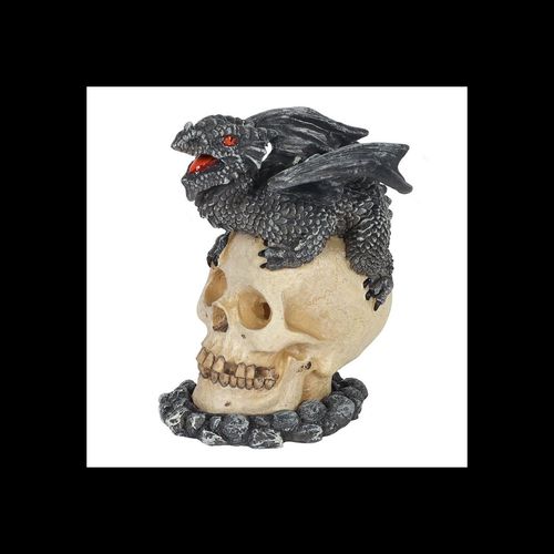 Black Dragon Incense Cone Burner by Anne Stokes