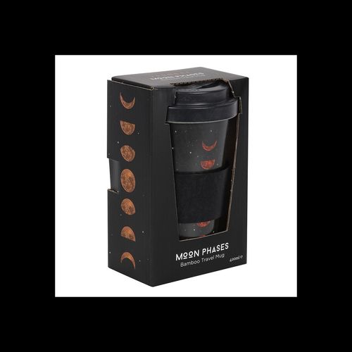 Moon Phases Bamboo Eco Travel Mug