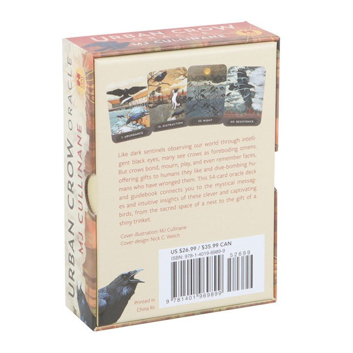 Urban Crow Oracle Cards - Scents & Gifts UK