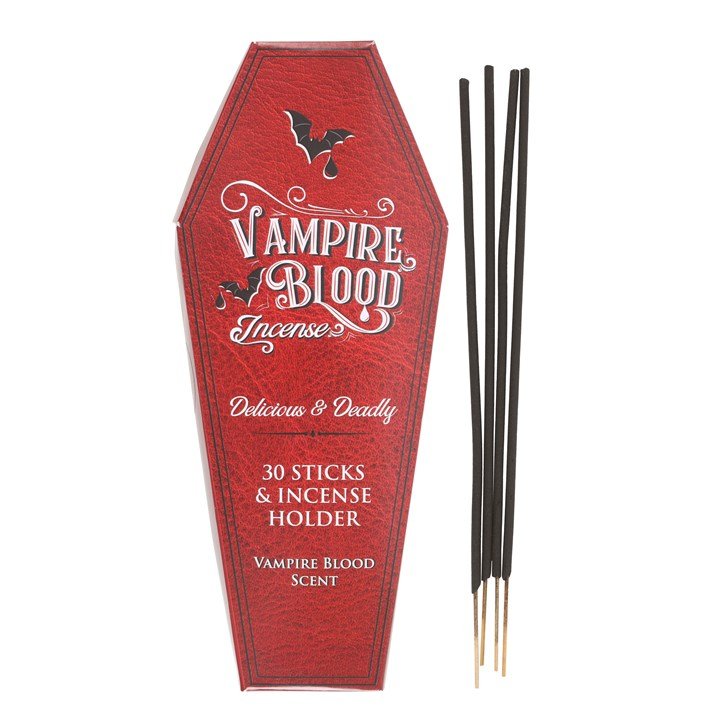 Vampire Blood Incense Sticks and Coffin Holder - Scents & Gifts UK