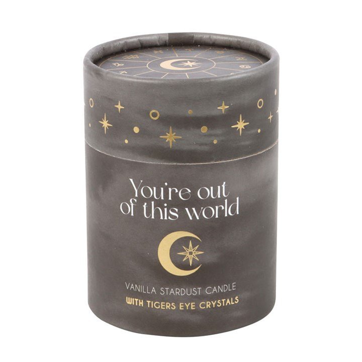 Vanilla Stardust Crystal Chip Candle - Scents & Gifts UK