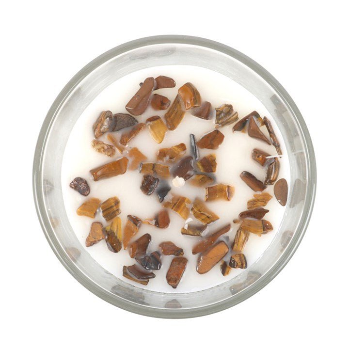 Vanilla Stardust Crystal Chip Candle - Scents & Gifts UK