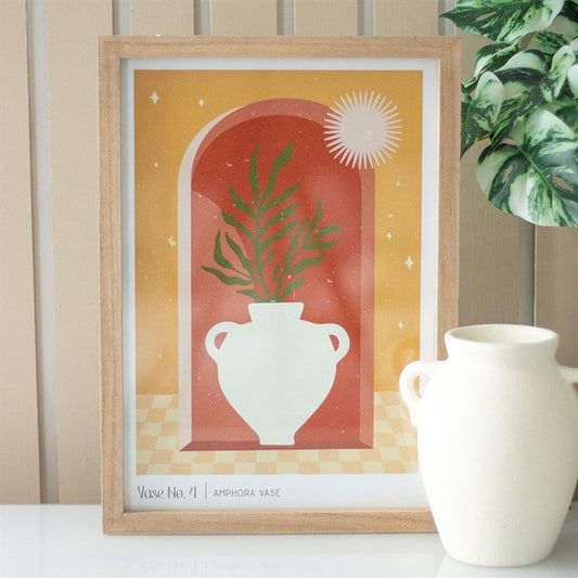 Vase No.4 Framed Wall Art Print - Scents & Gifts UK