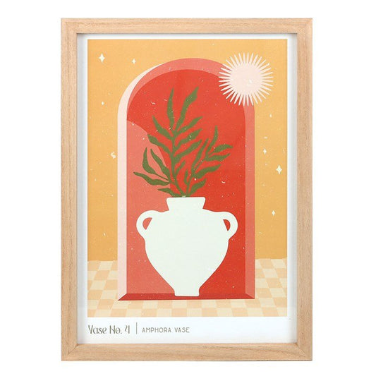 Vase No.4 Framed Wall Art Print - Scents & Gifts UK