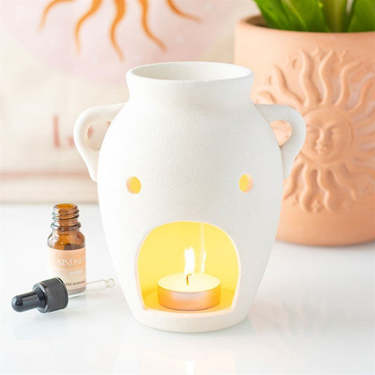 Vase Shaped Oil Burner and Wax Warmer - Scents & Gifts UK
