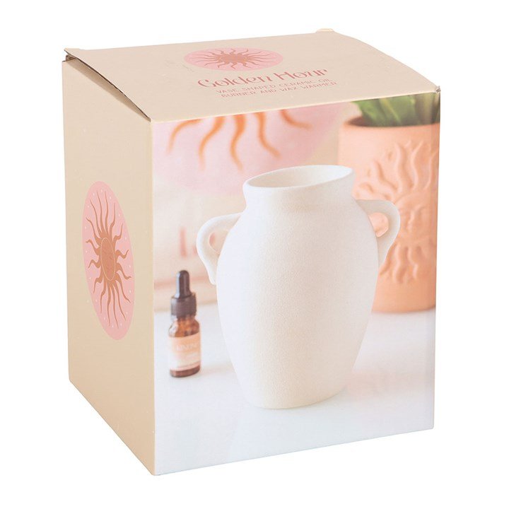 Vase Shaped Oil Burner and Wax Warmer - Scents & Gifts UK