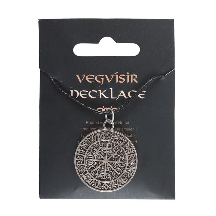 Vegvisir Viking Compass Viking Cord Necklace - Scents & Gifts UK