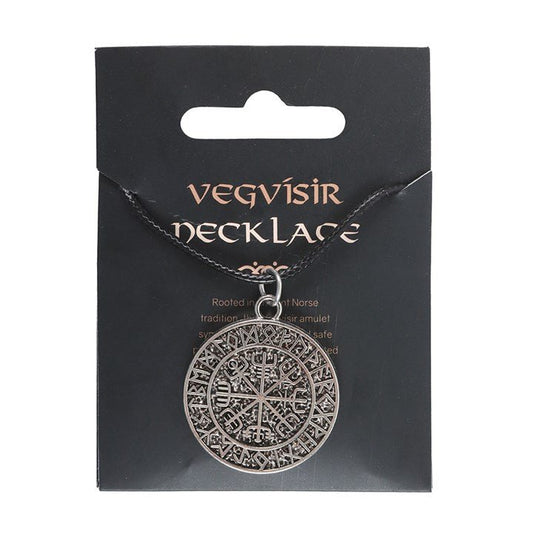 Vegvisir Viking Compass Viking Cord Necklace - Scents & Gifts UK