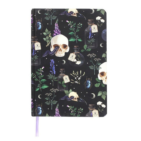 Venom & Vines Print A5 Notebook - Scents & Gifts UK