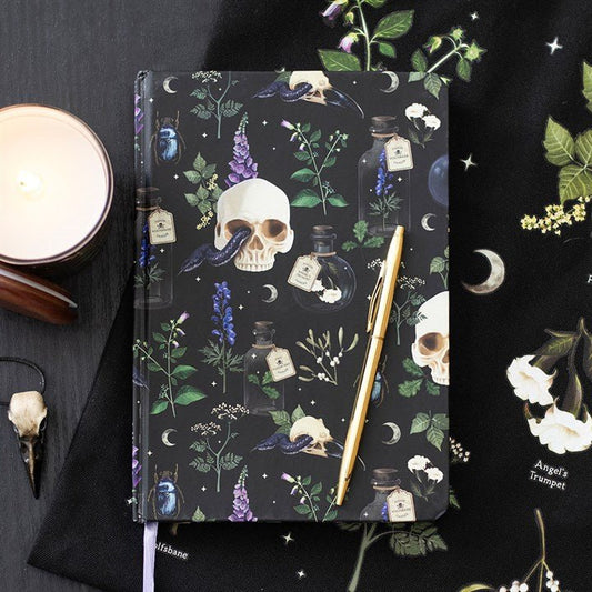 Venom & Vines Print A5 Notebook - Scents & Gifts UK