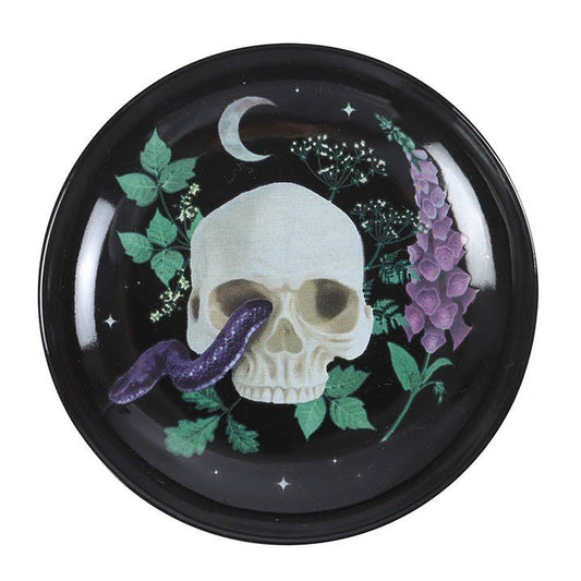 Venom & Vines Skull Trinket Dish - Scents & Gifts UK