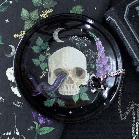 Venom & Vines Skull Trinket Dish - Scents & Gifts UK