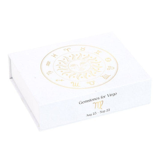Virgo Crystal Tumblestone Set - Scents & Gifts UK