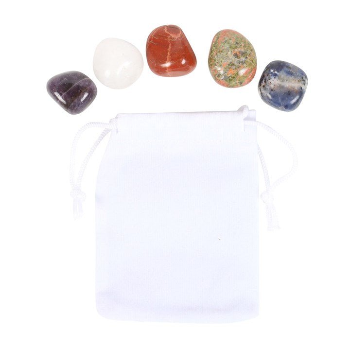 Virgo Crystal Tumblestone Set - Scents & Gifts UK