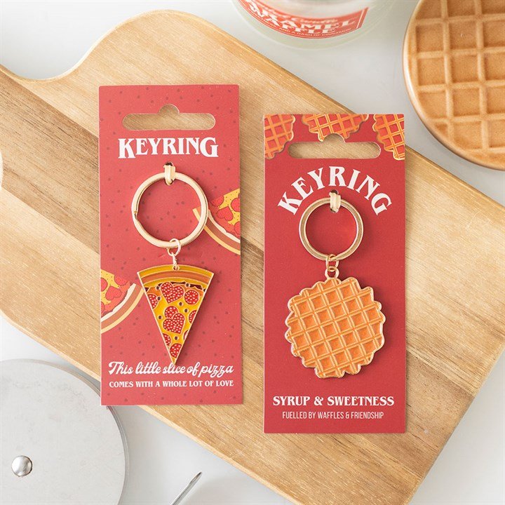 Waffle Keyring - Scents & Gifts UK