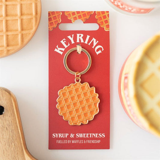 Waffle Keyring - Scents & Gifts UK