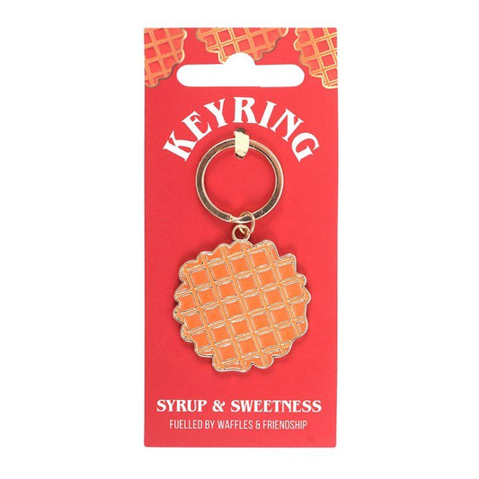 Waffle Keyring - Scents & Gifts UK