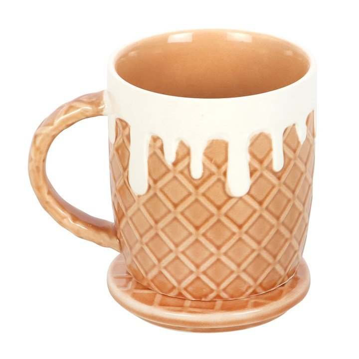 Waffle Mug and Coaster Set - Scents & Gifts UK