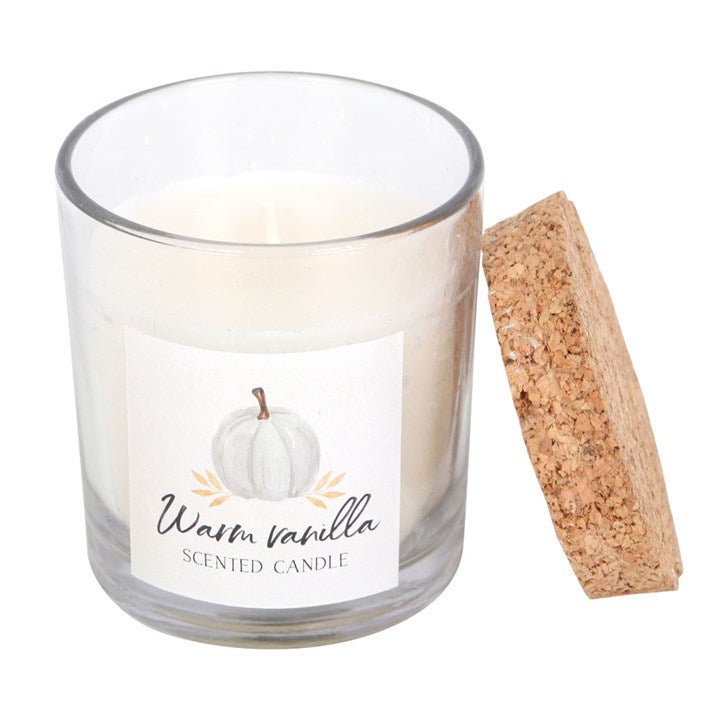 Warm Vanilla Autumn Candle - Scents & Gifts UK